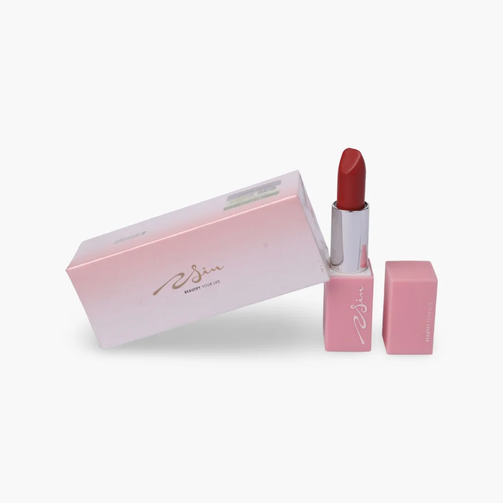 Dark Red Lipstick